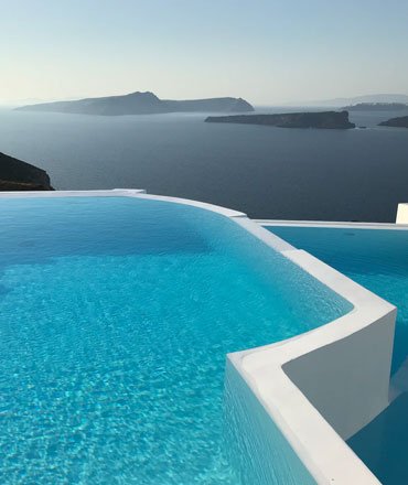 Una piscina infinita